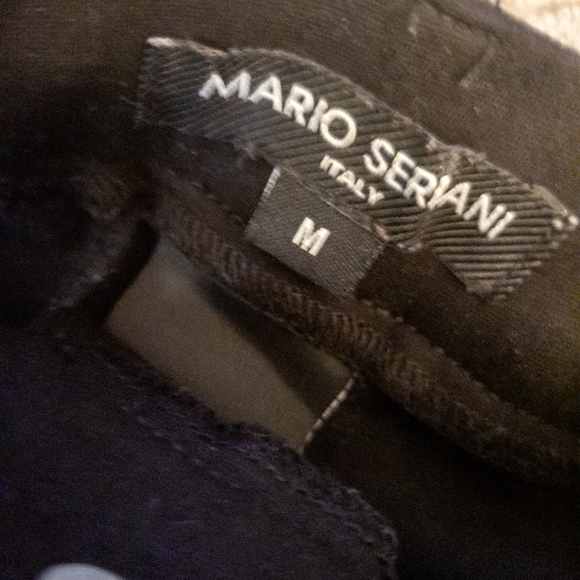 *3/$30* Mario Serrani Straight Leg Pants Black -M - Picture 2 of 2